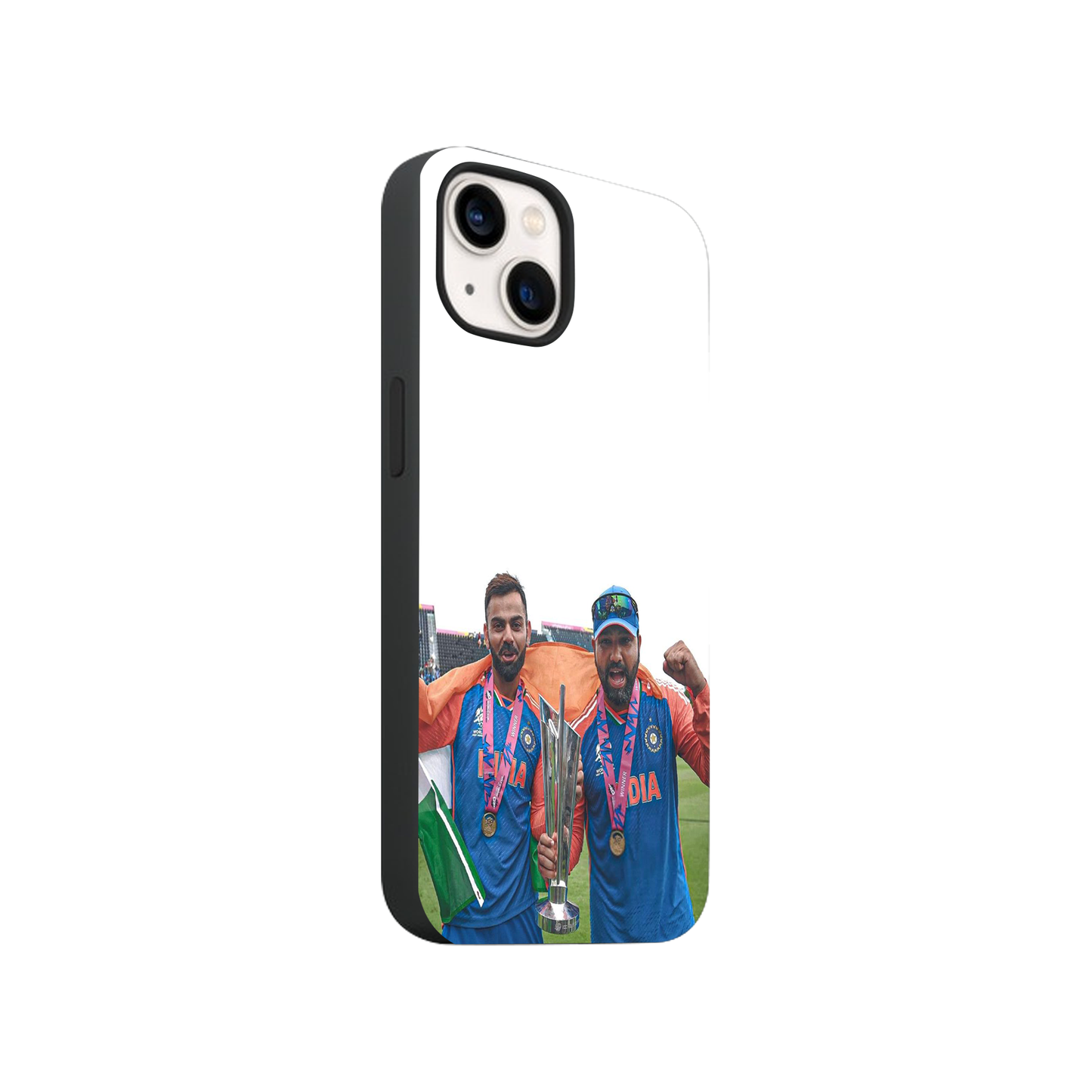 Virat & Rohit X WC Trophy Phone Case | Three