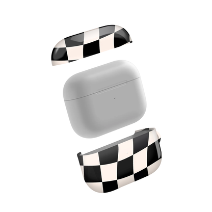 Classic Checkered  Glossy Airpod Case