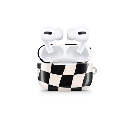 Classic Checkered  Glossy Airpod Case