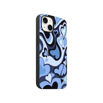 Blue Hearts Phone Case