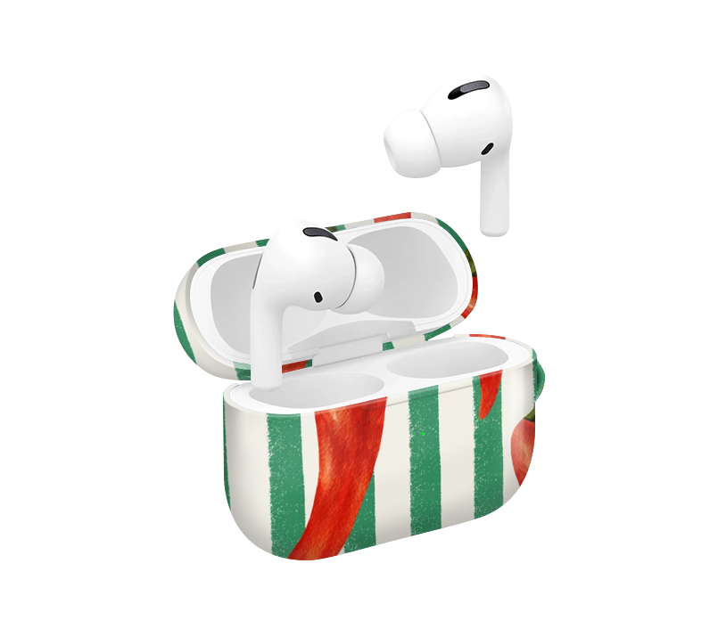 Chili Crush Glossy Airpod Case