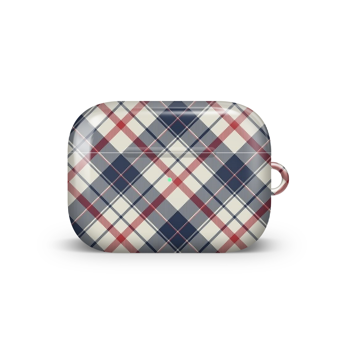 Cambridge Plaid Glossy Airpod Case