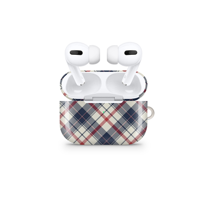 Cambridge Plaid Glossy Airpod Case