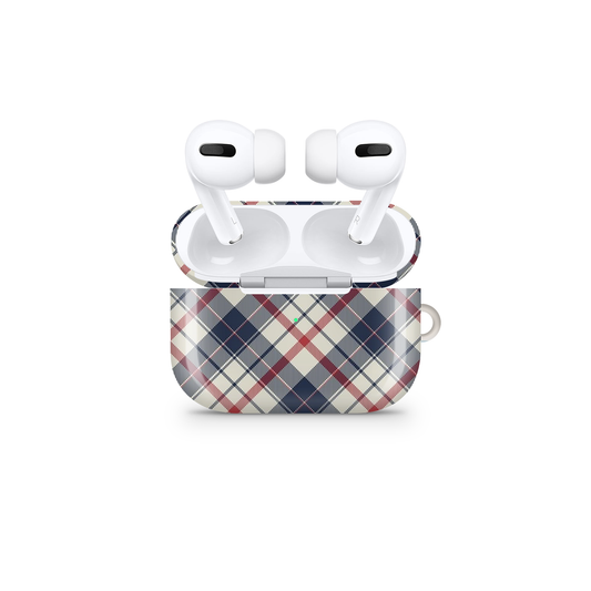 Cambridge Plaid Glossy Airpod Case