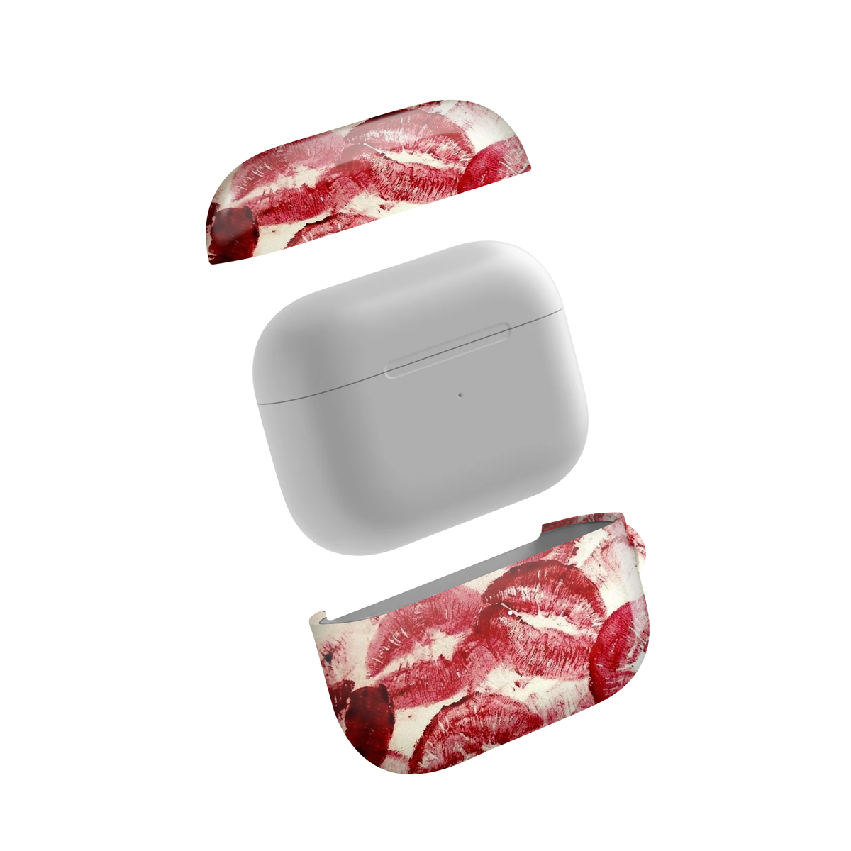 Red Lips Glossy Airpod Case