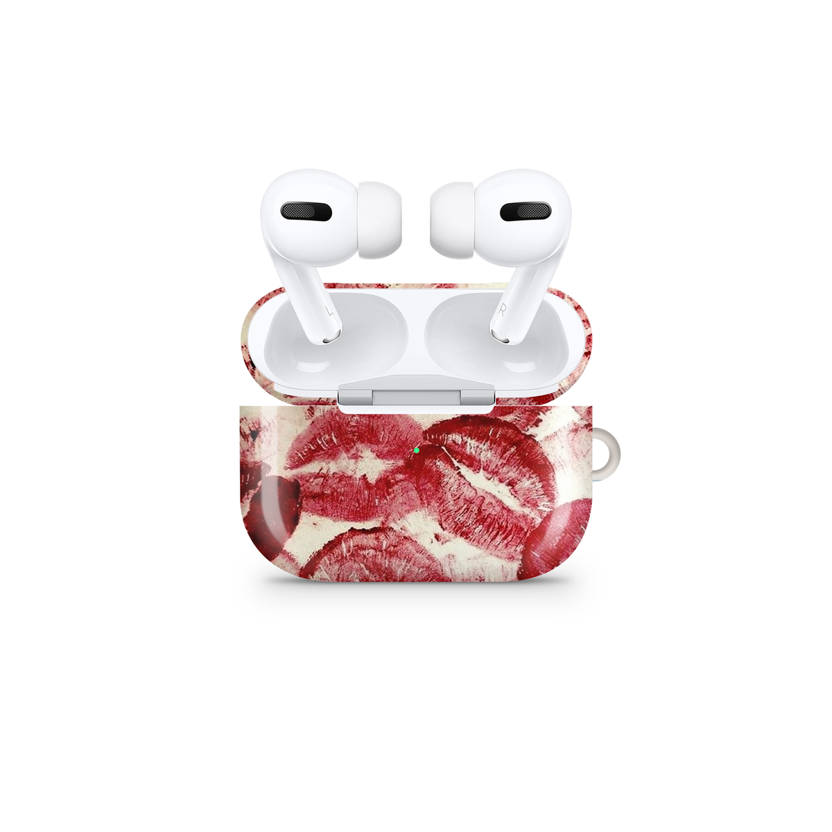 Red Lips Glossy Airpod Case