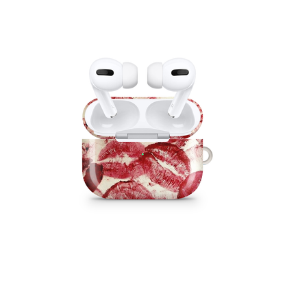 Red Lips Glossy Airpod Case