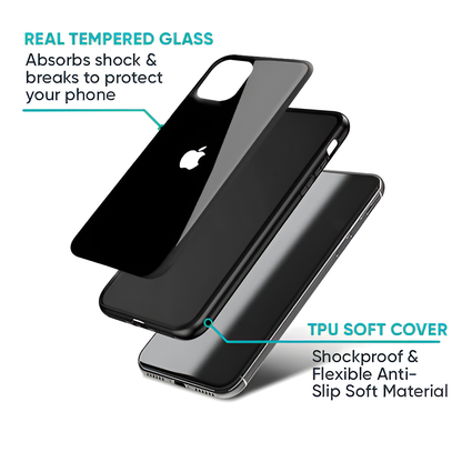 iPhone Glass Case Sky Blue.
