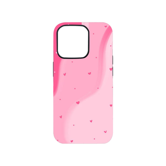 Mini Pink Hearts Phone Case.