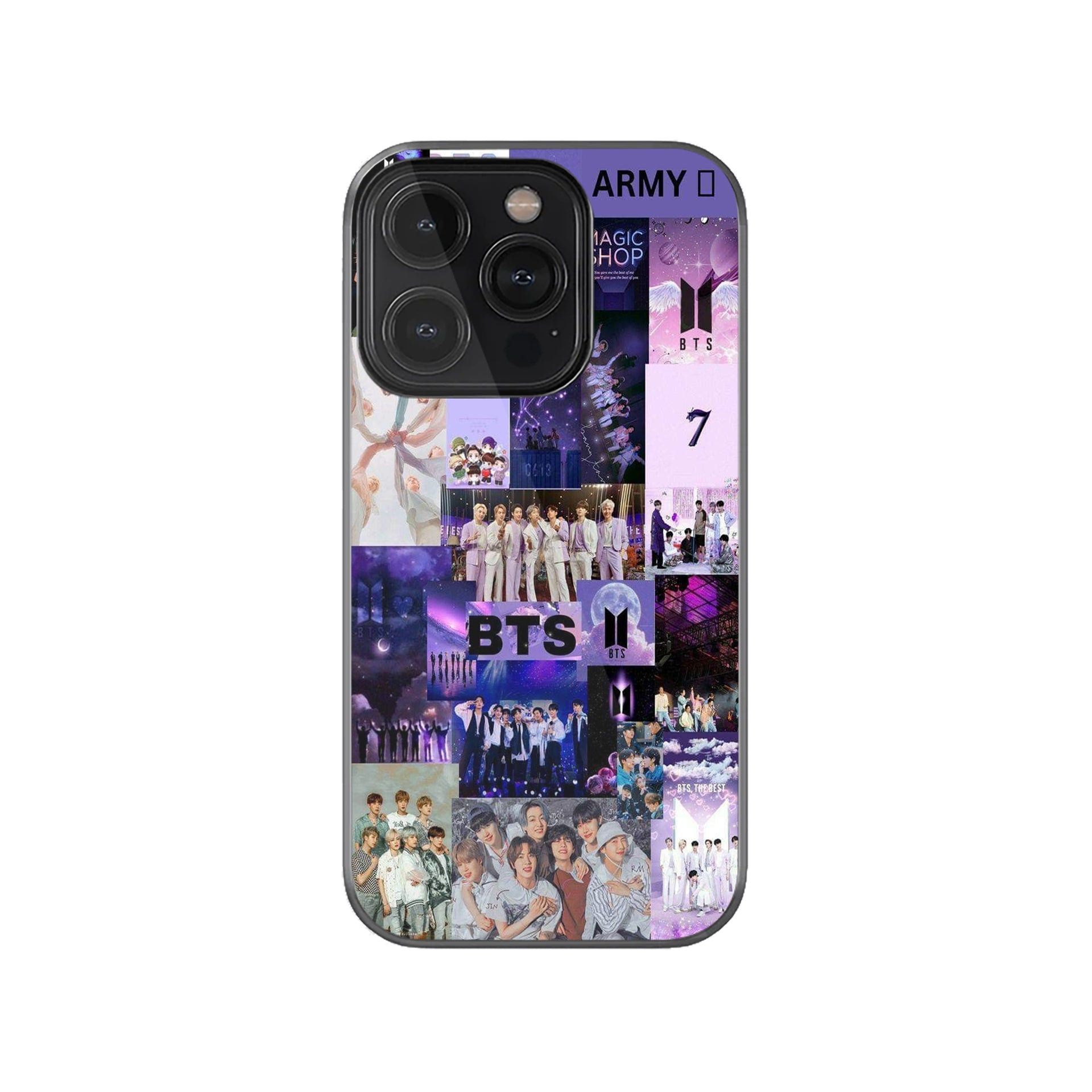 12 Pro Bts Iphone 12 Phone Case BTS Phone Glass Case Select