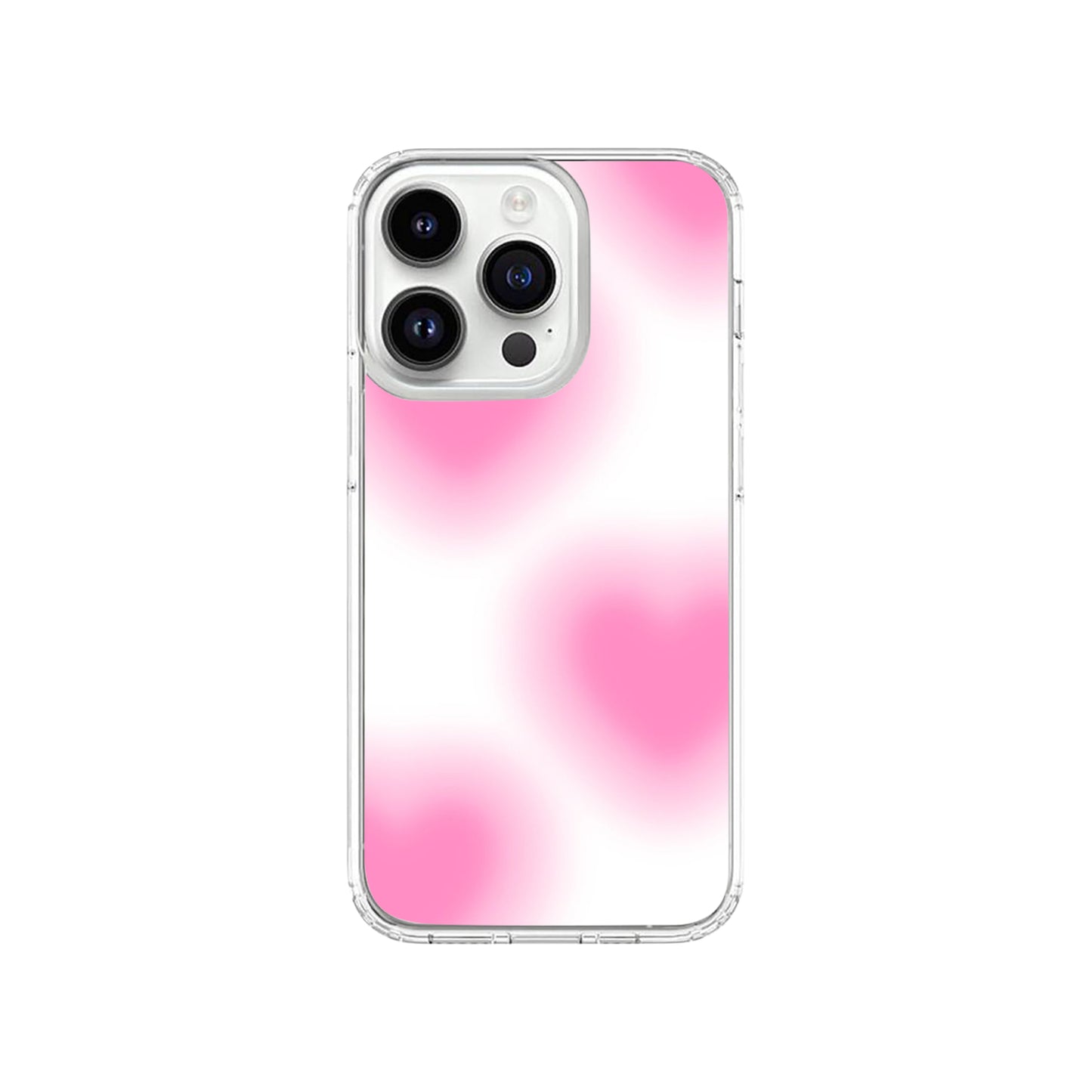 Aesthetic Pink Hearts Phone Case