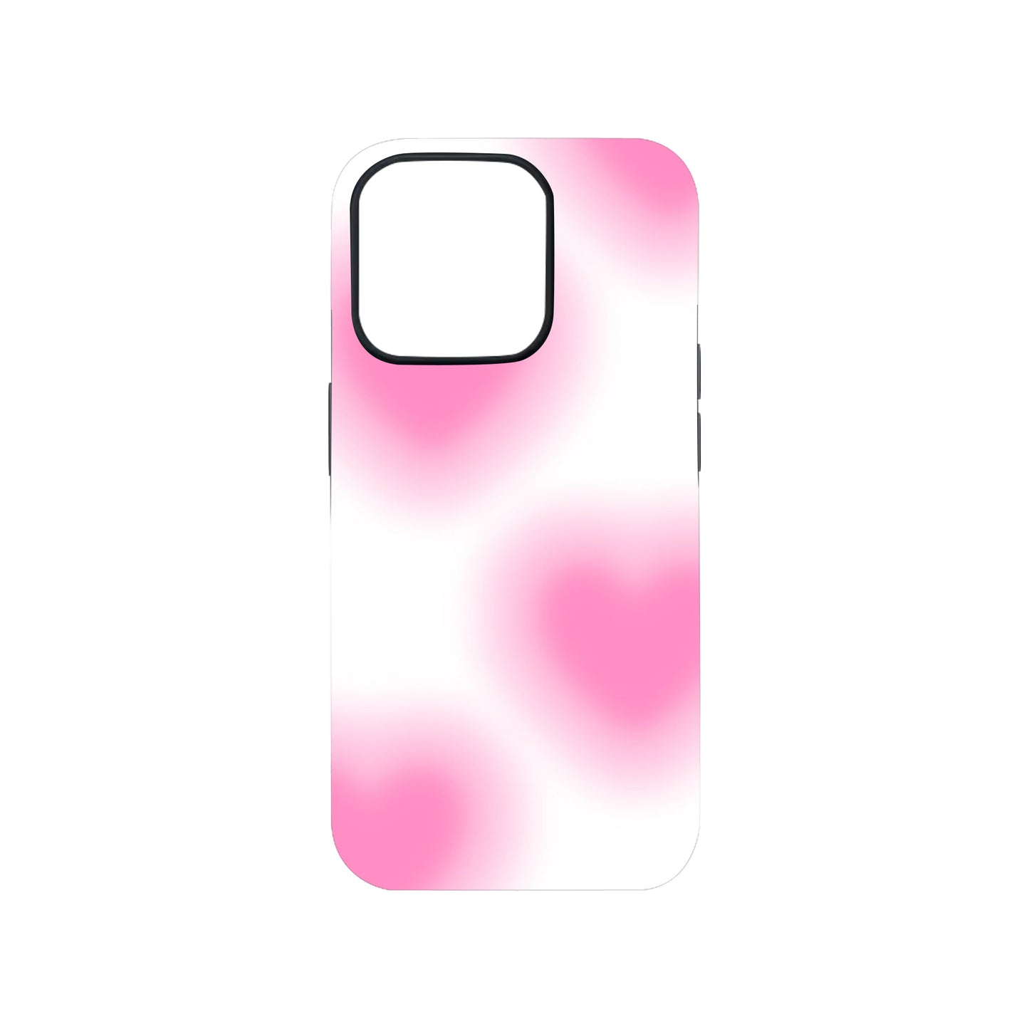 Aesthetic Pink Hearts Phone Case