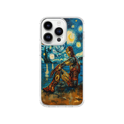 Iron Man X Vangogh Phone Case.