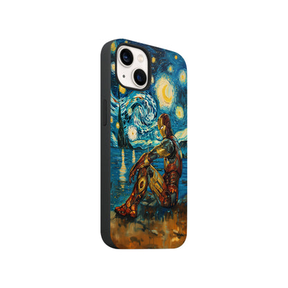 Iron Man X Vangogh Phone Case.