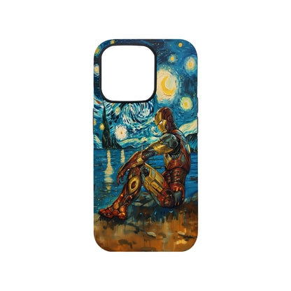 Iron Man X Vangogh Phone Case.