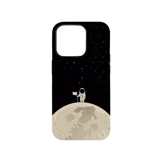 Astronaut on Moon Phone Case.