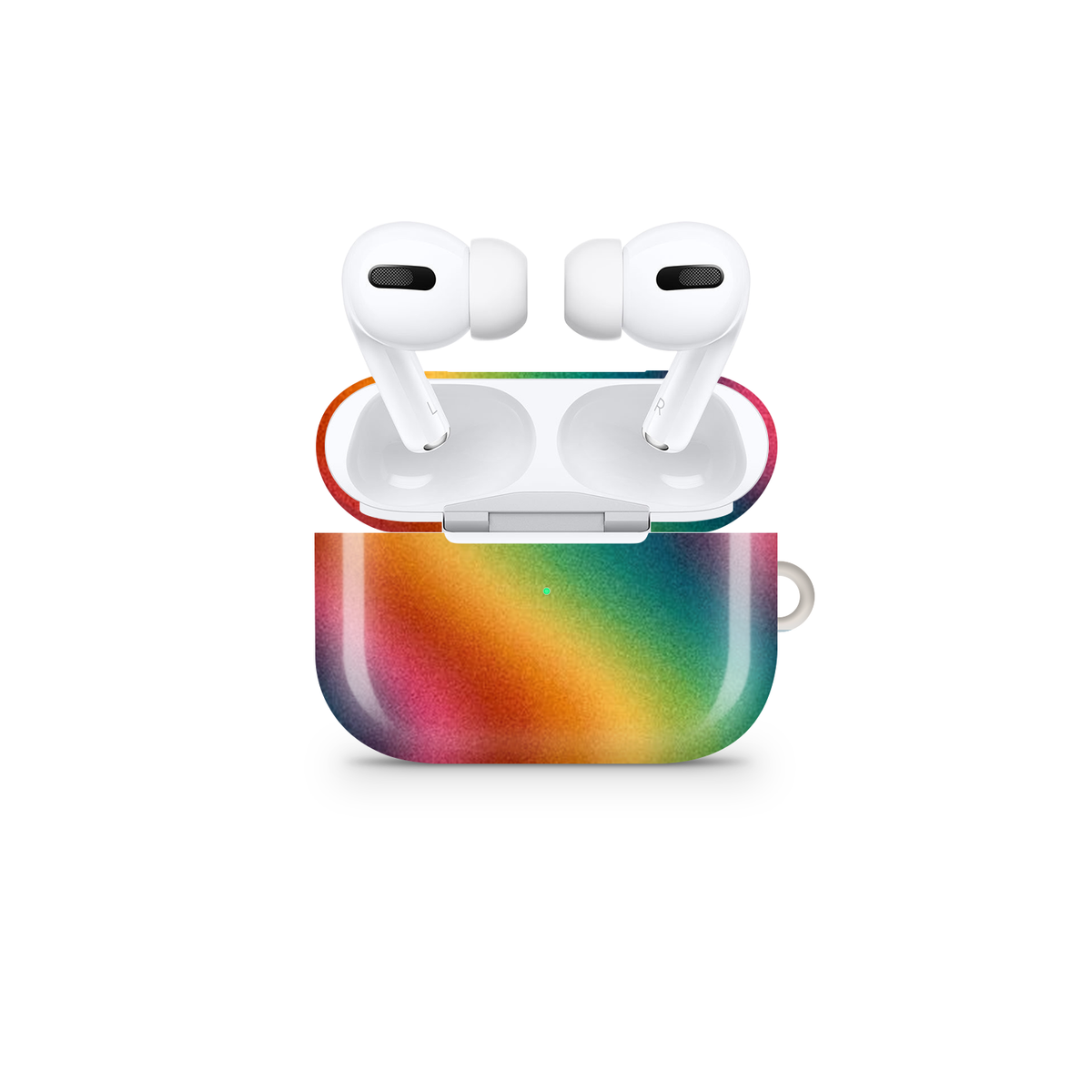 Rainbow Aura Glossy AirPod Case