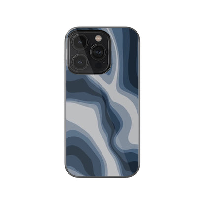 Wavy Blue Phone Case.