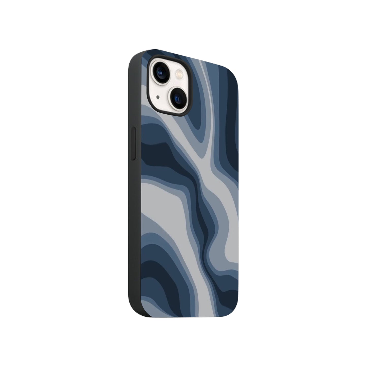 Wavy Blue Phone Case.