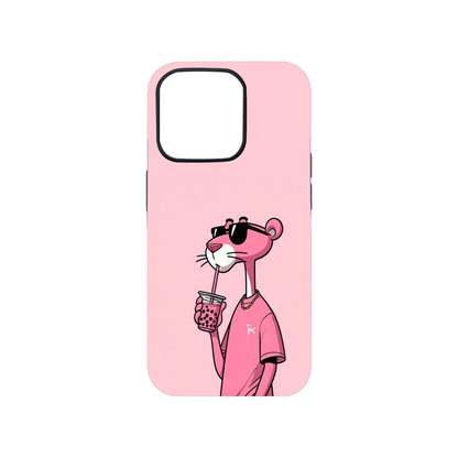 Pink Panther Boba Tea Edition Phone Case