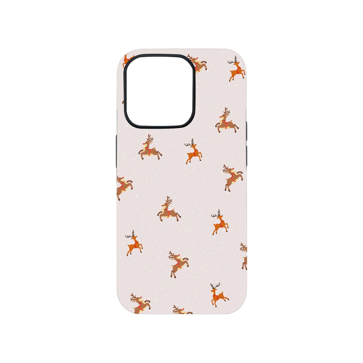 Reindeers in the Snow Phone Case.