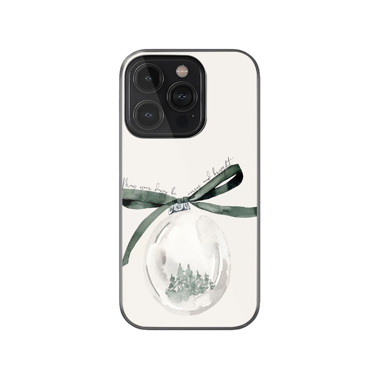 Merry and Bright Phone Case.