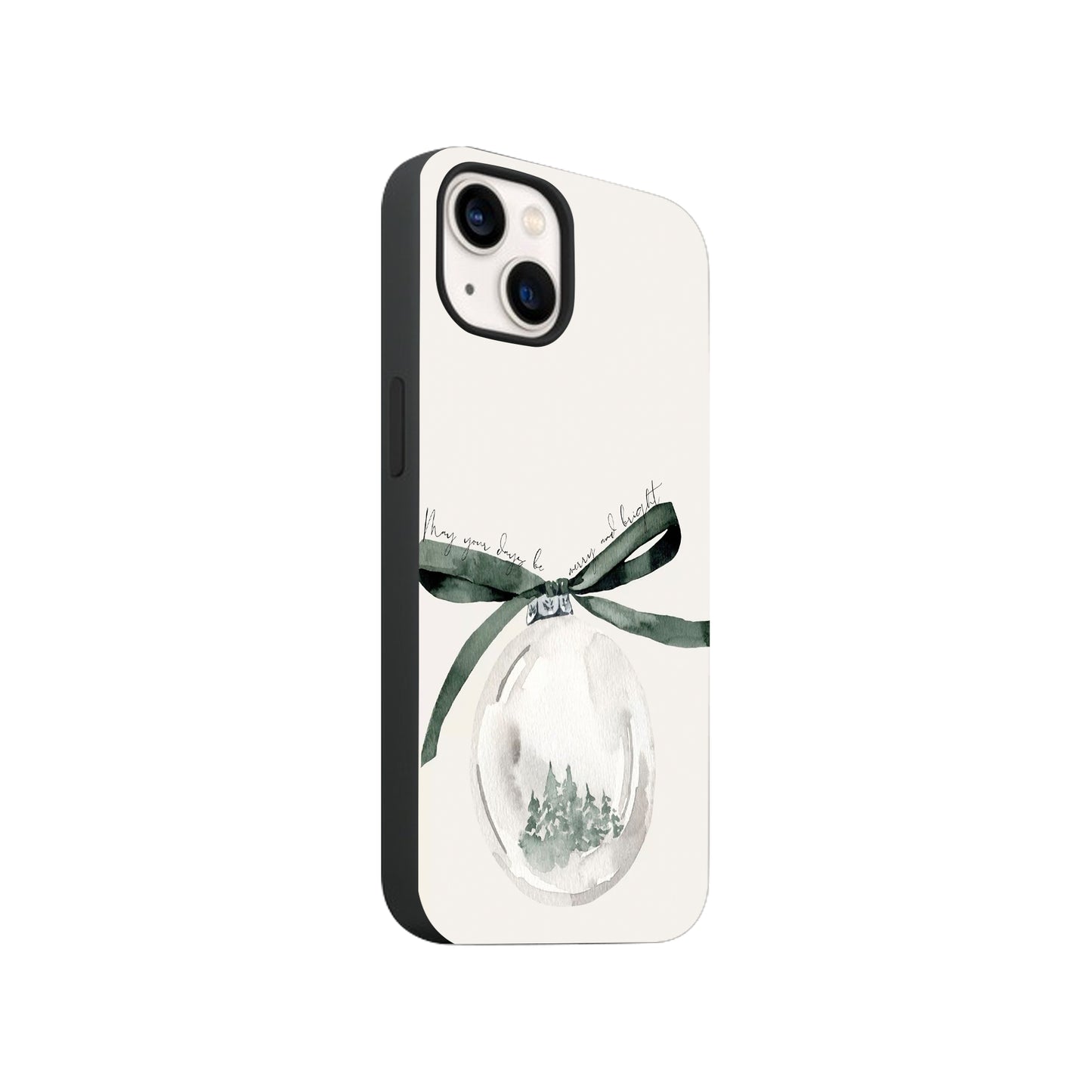 Merry and Bright Phone Case.