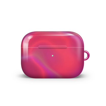 Fuchsia Gradient Glossy Airpod Case