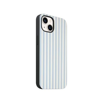 Classy Blue Stripes Phone Case.