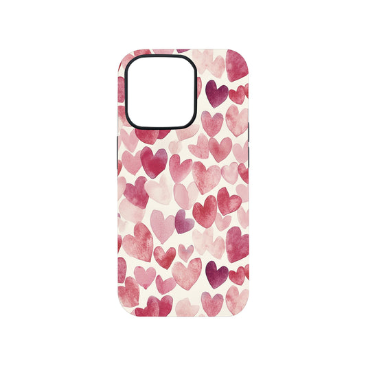 Pink Hearts Phone Case | Two.