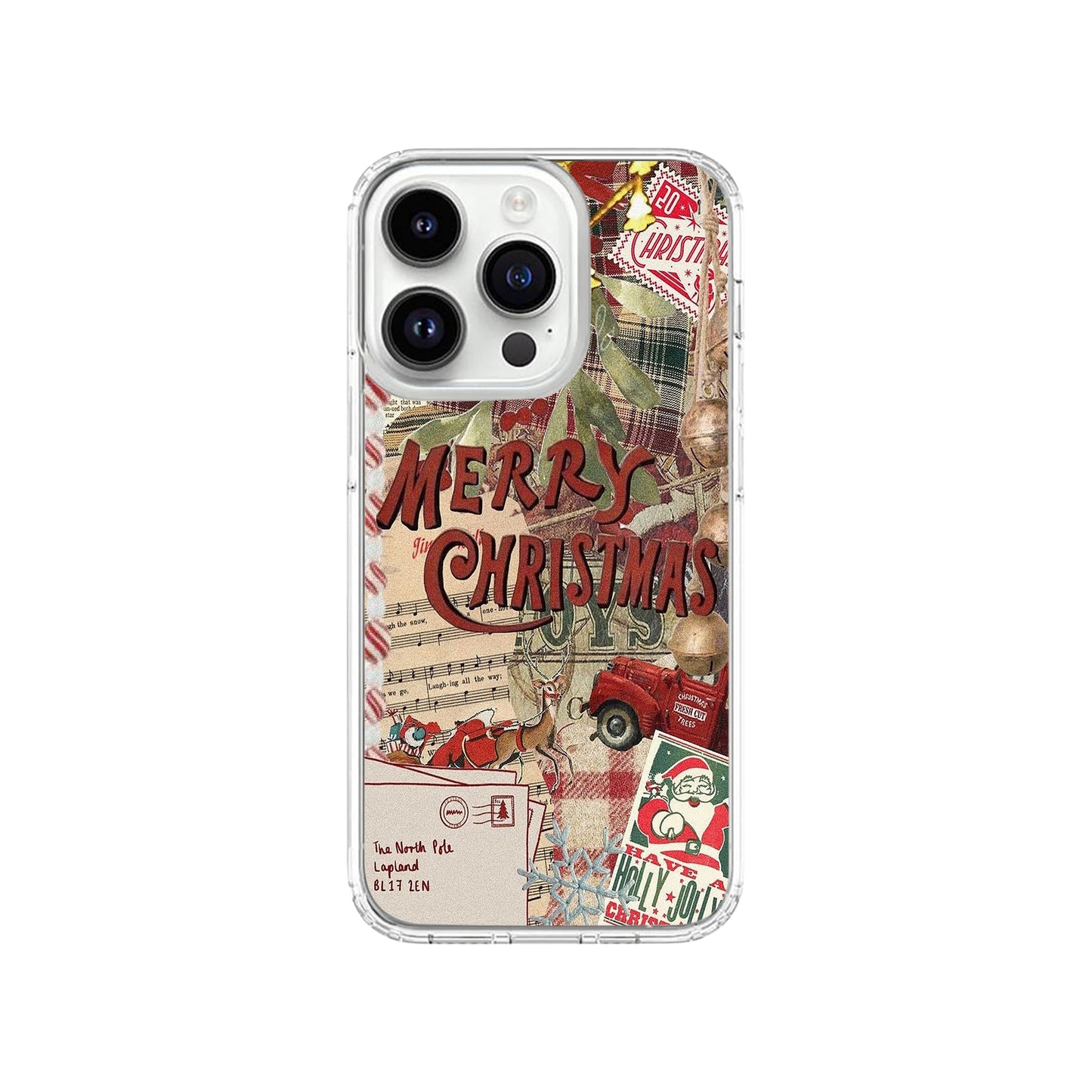 Holly Jolly Christmas Phone Case.