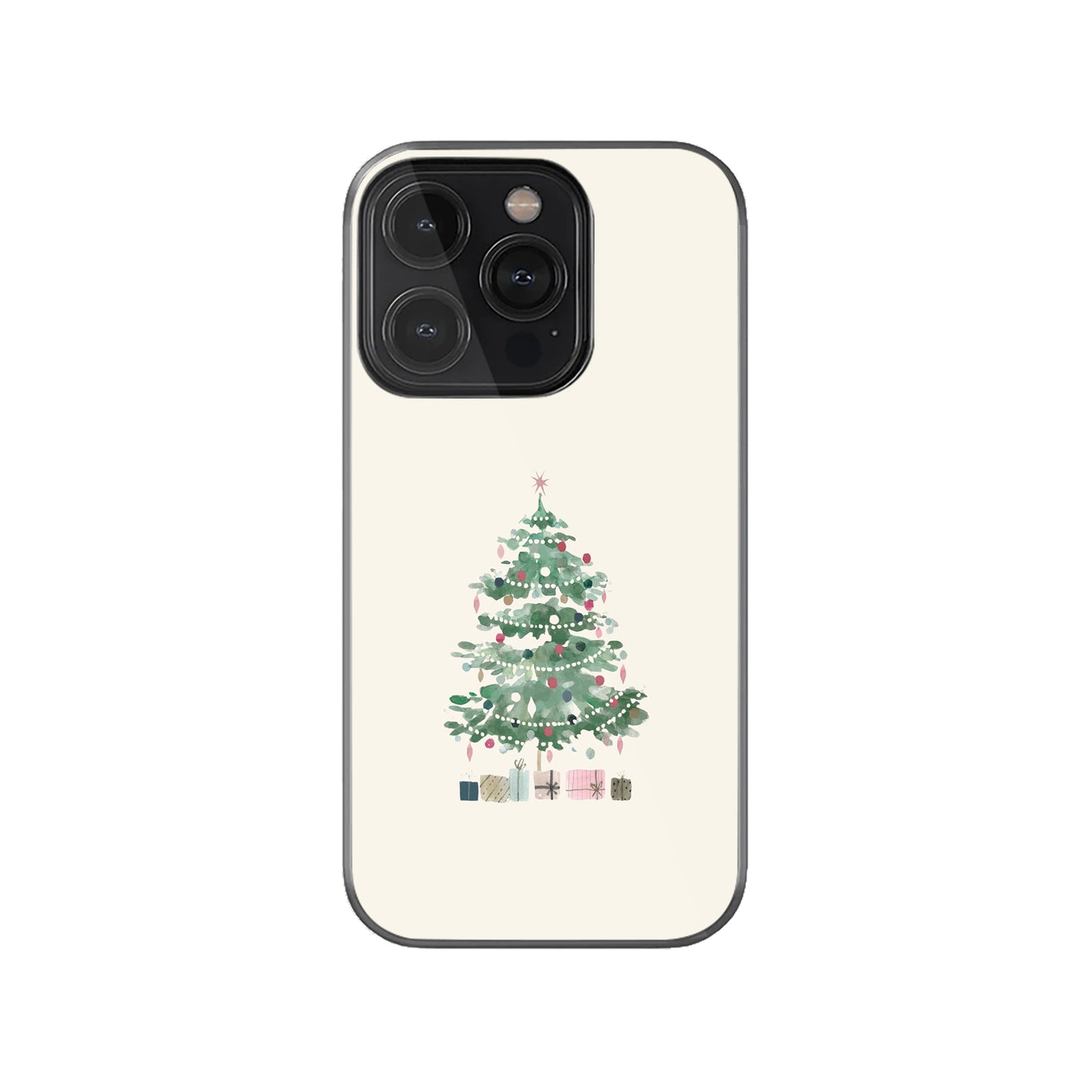 Christmas Tree and Gifts Phone Case.