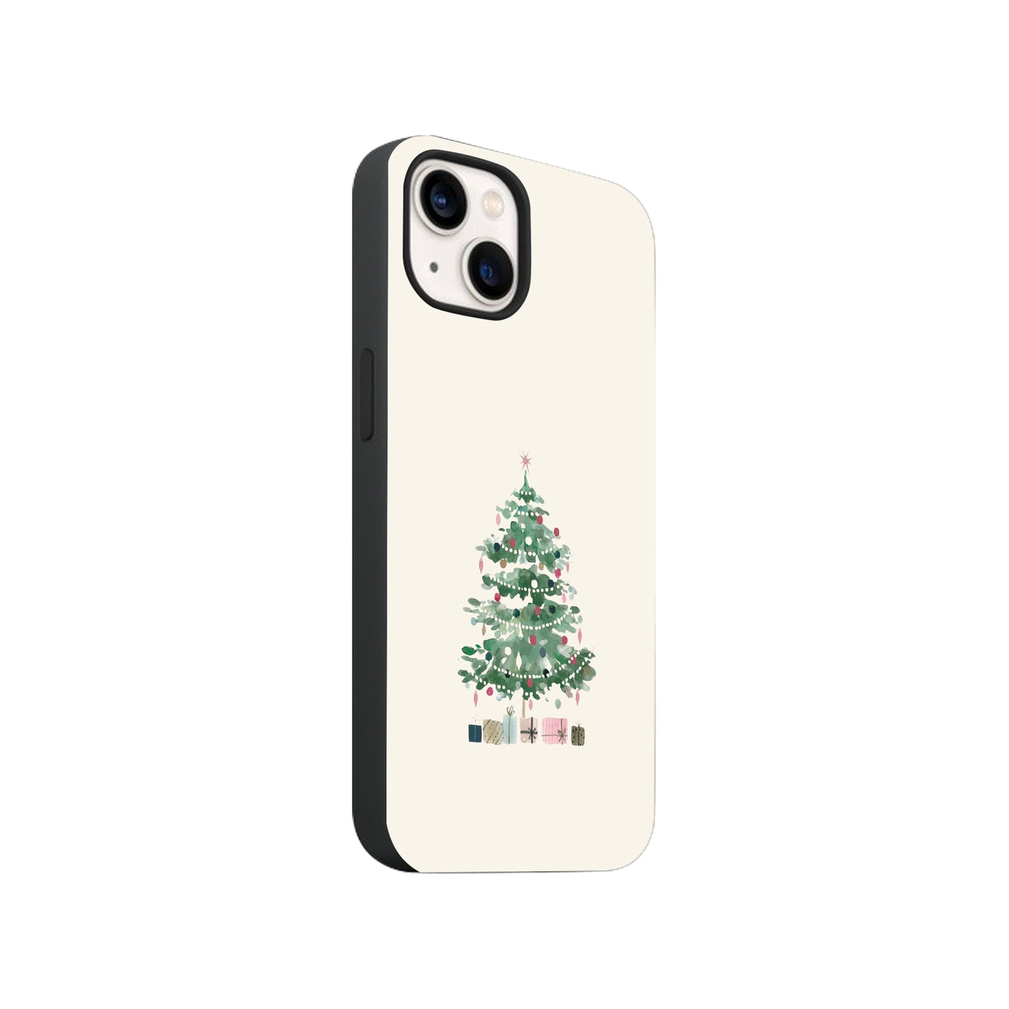 Christmas Tree and Gifts Phone Case.