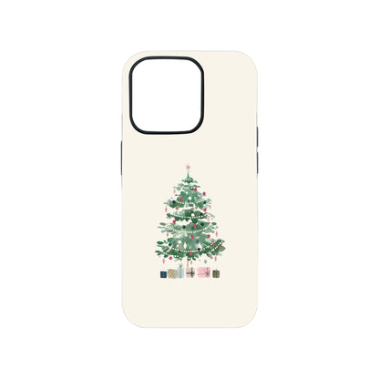 Christmas Tree and Gifts Phone Case.