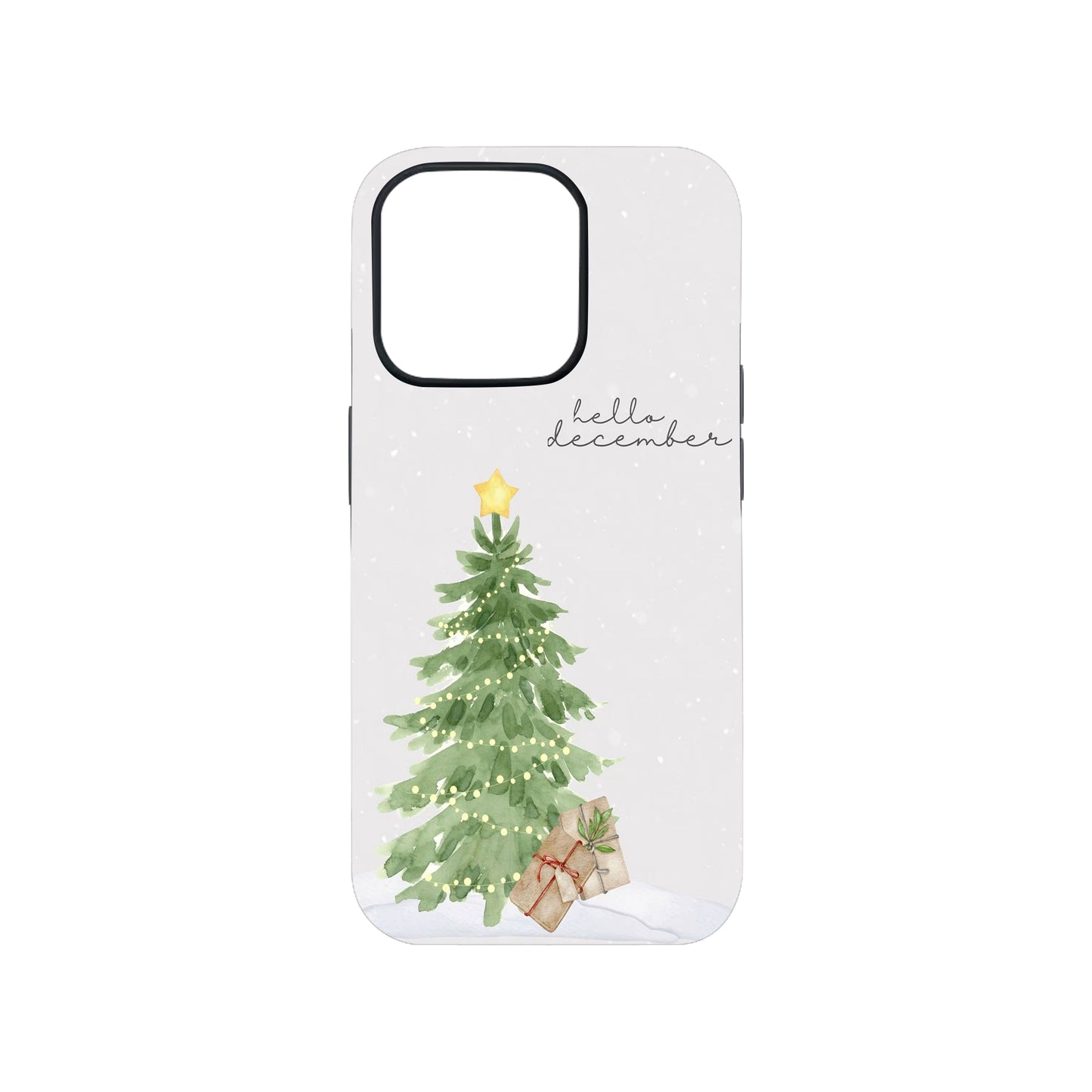 Hello December Phone Case.