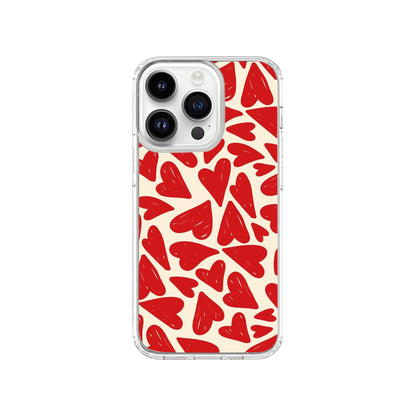 Red Hearts Phone Case.