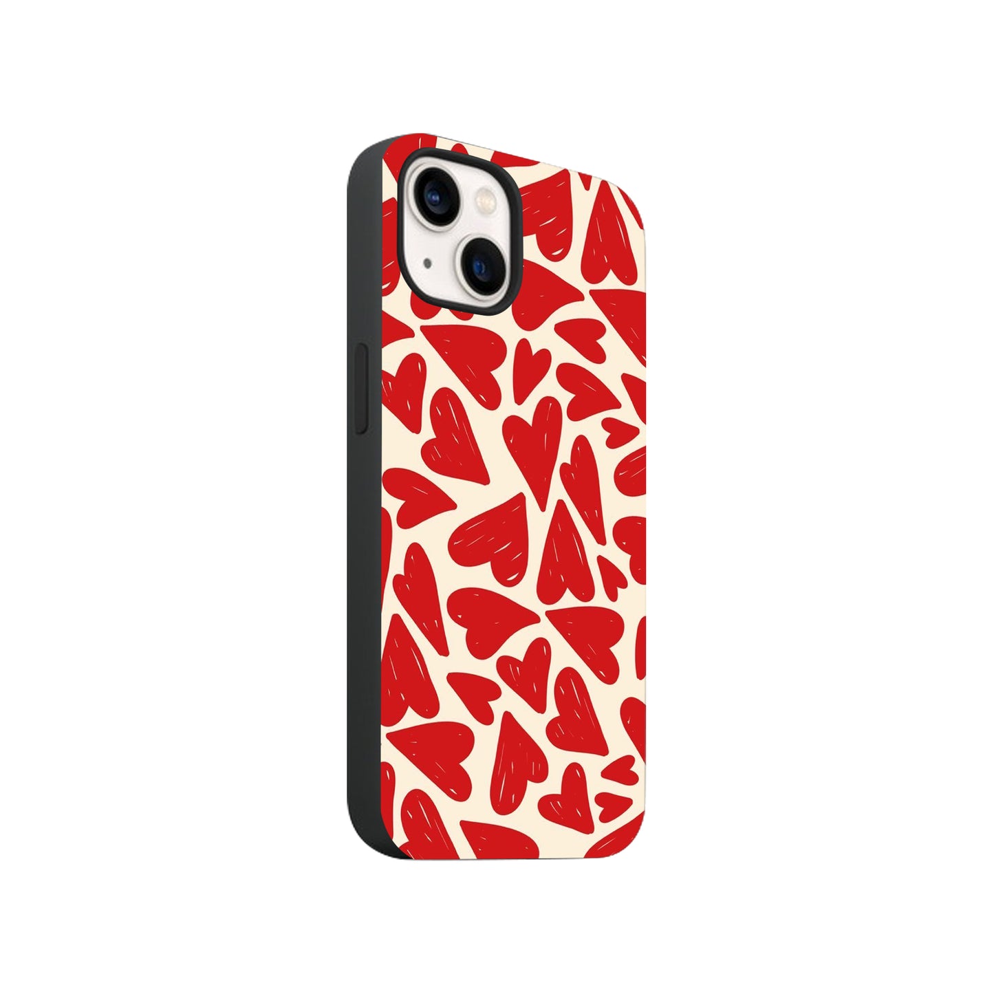 Red Hearts Phone Case.