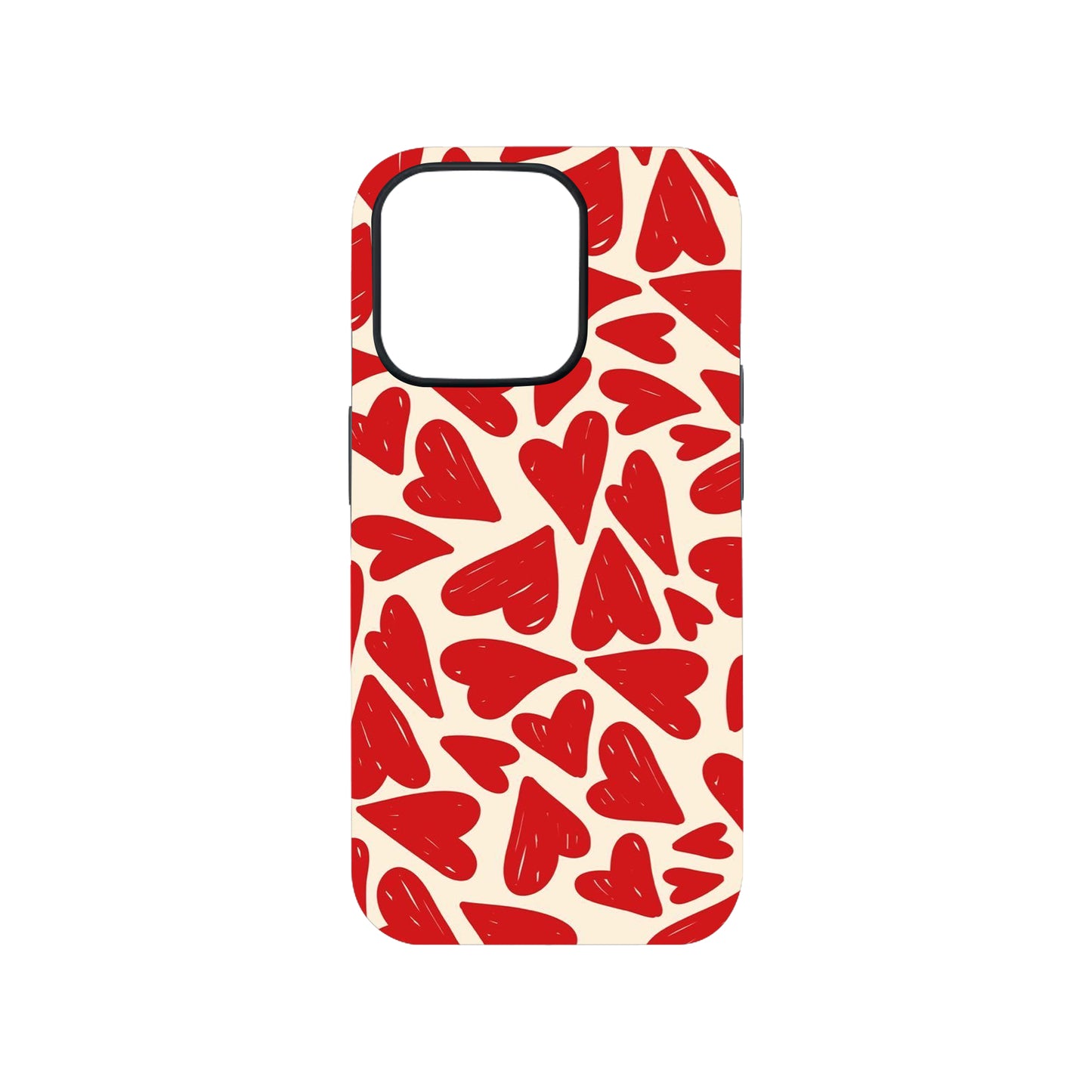 Red Hearts Phone Case.