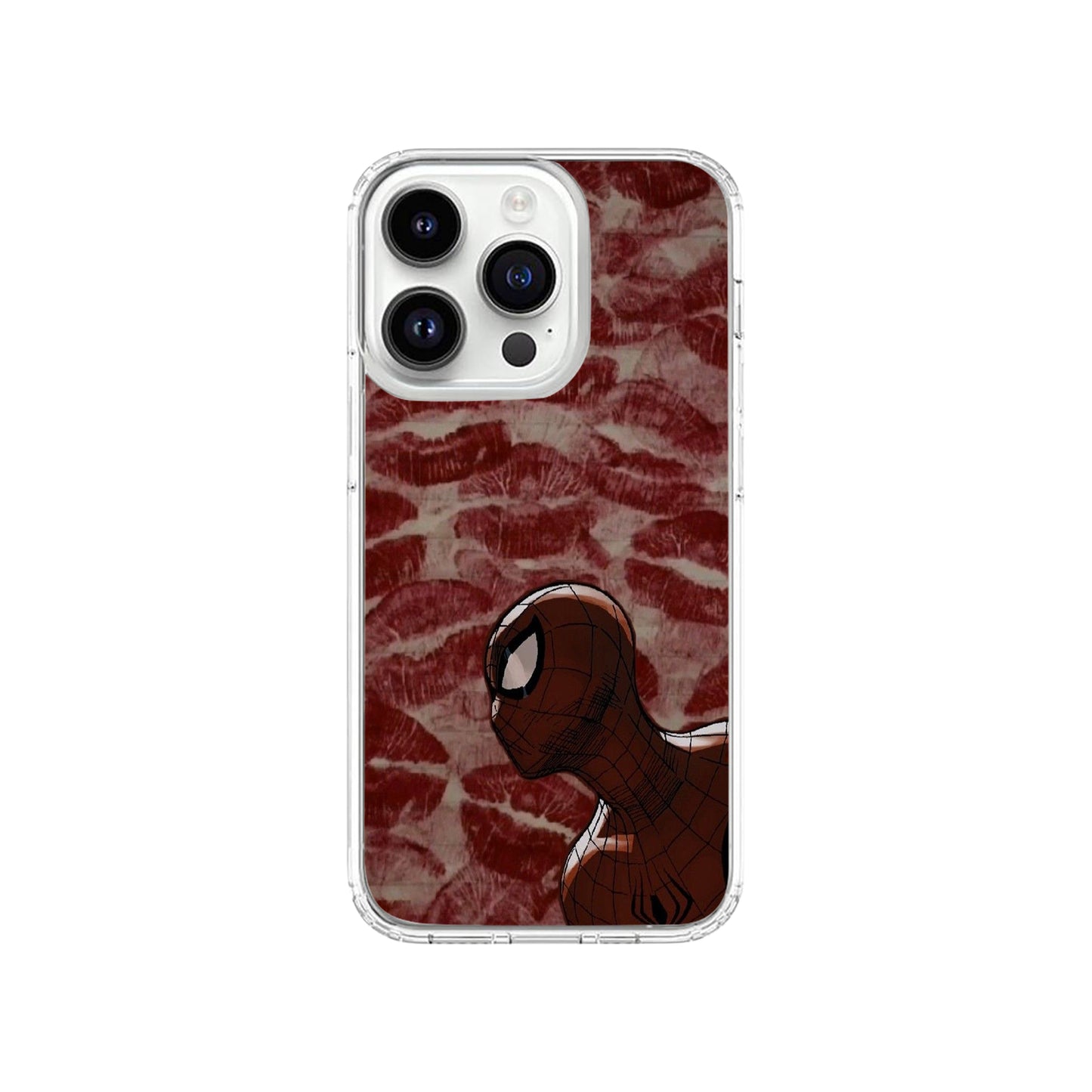 Spiderman x Red Lips Phone Case