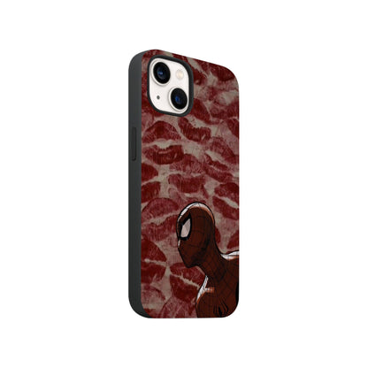 Spiderman x Red Lips Phone Case