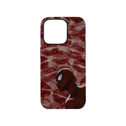 Spiderman x Red Lips Phone Case