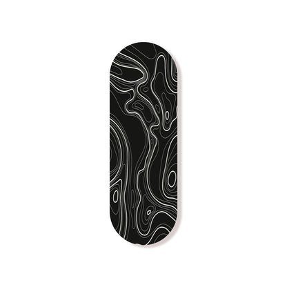 Black Topographic Pop Slider.