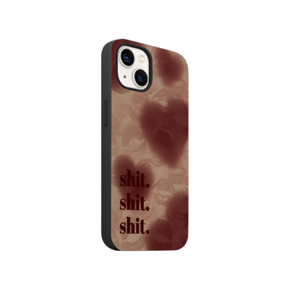 Shit Shit Shit Lips Pattern Phone Case.