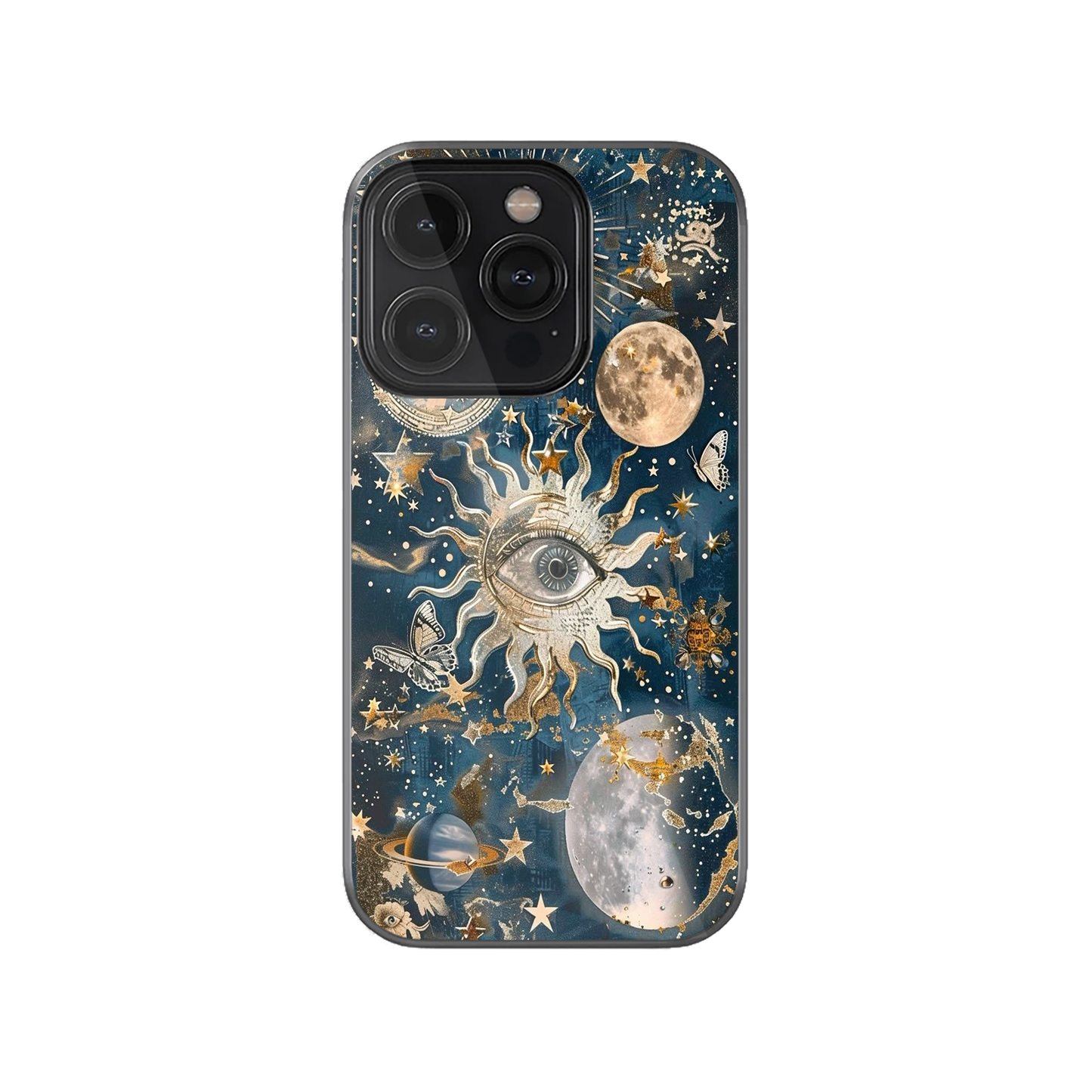 Golden Universe Phone Case.