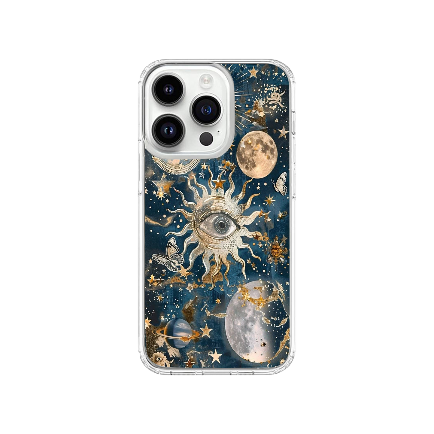 Golden Universe Phone Case.