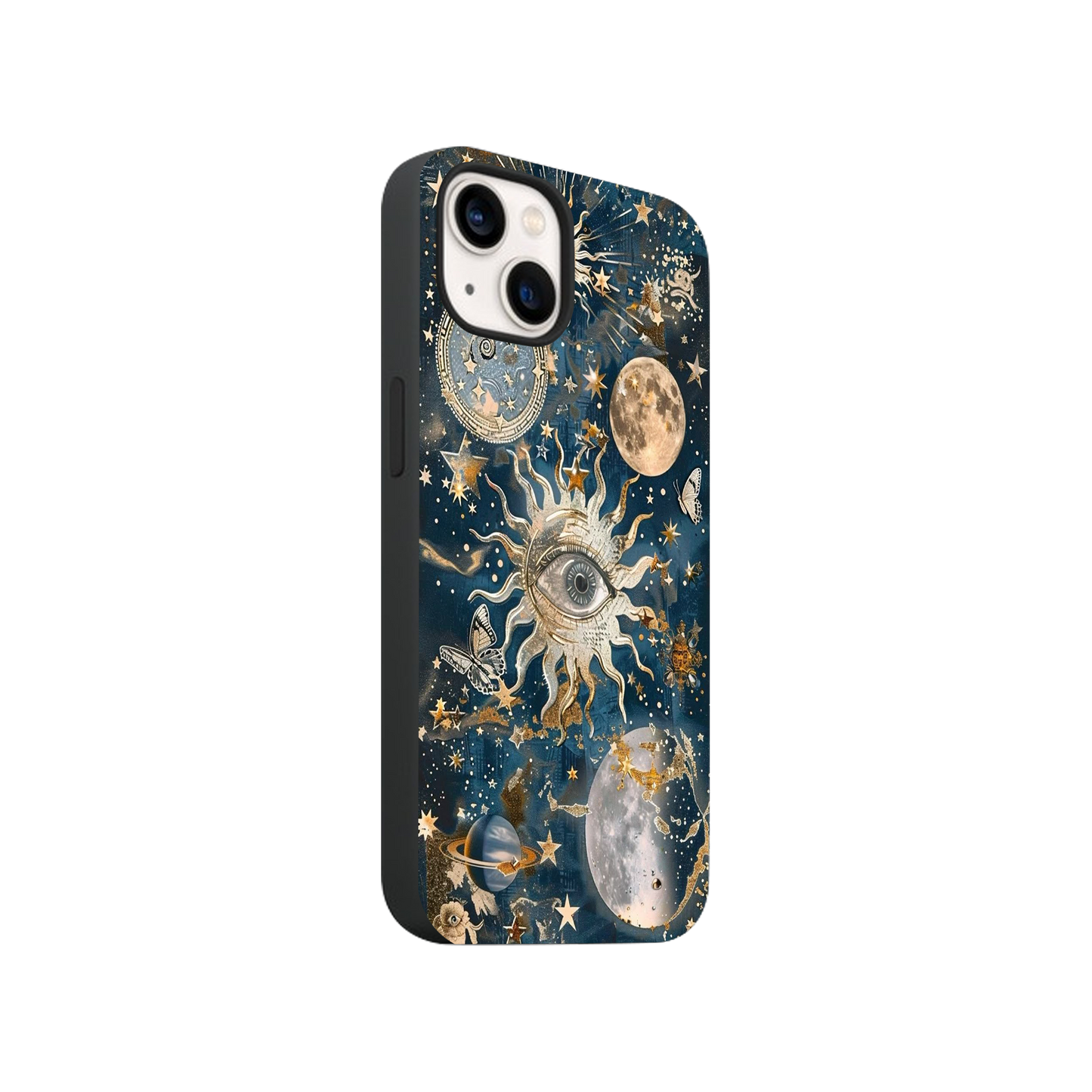 Golden Universe Phone Case.