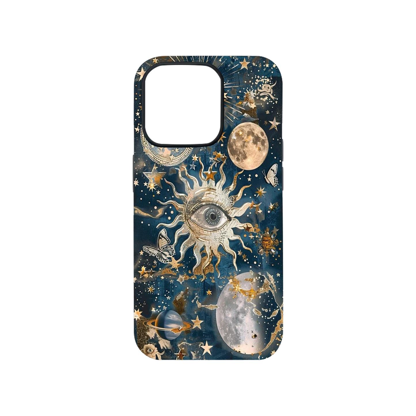 Golden Universe Phone Case.