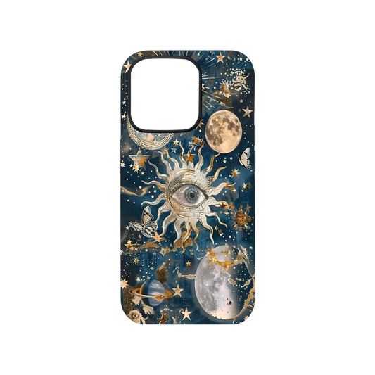 Golden Universe Phone Case.