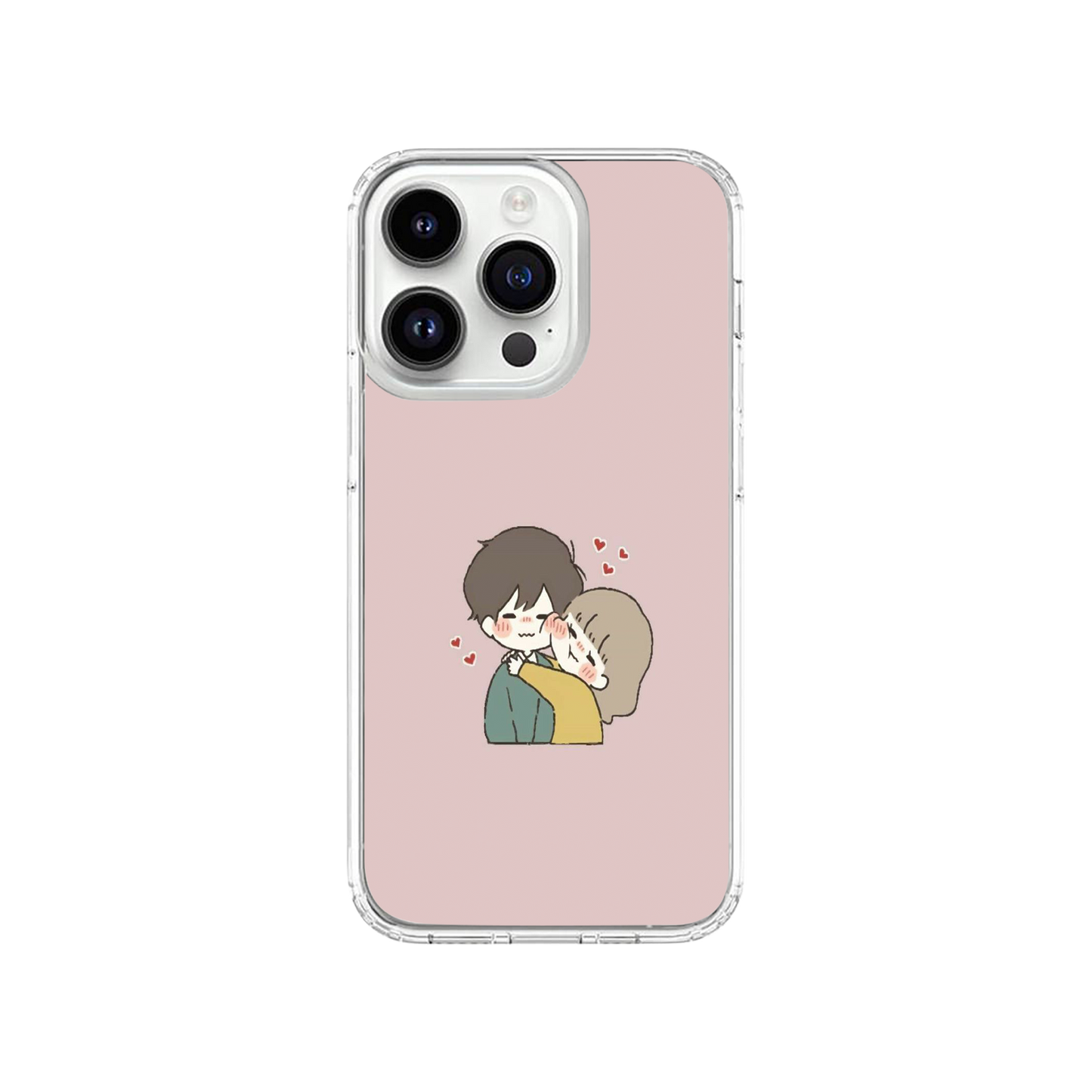 Wholesome Cute Couple Phone Case.