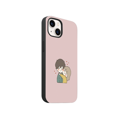 Wholesome Cute Couple Phone Case.